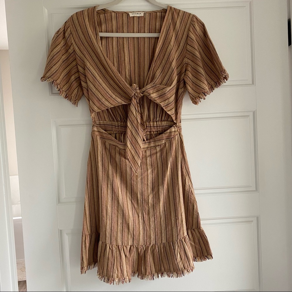 Boho Cutout Dress